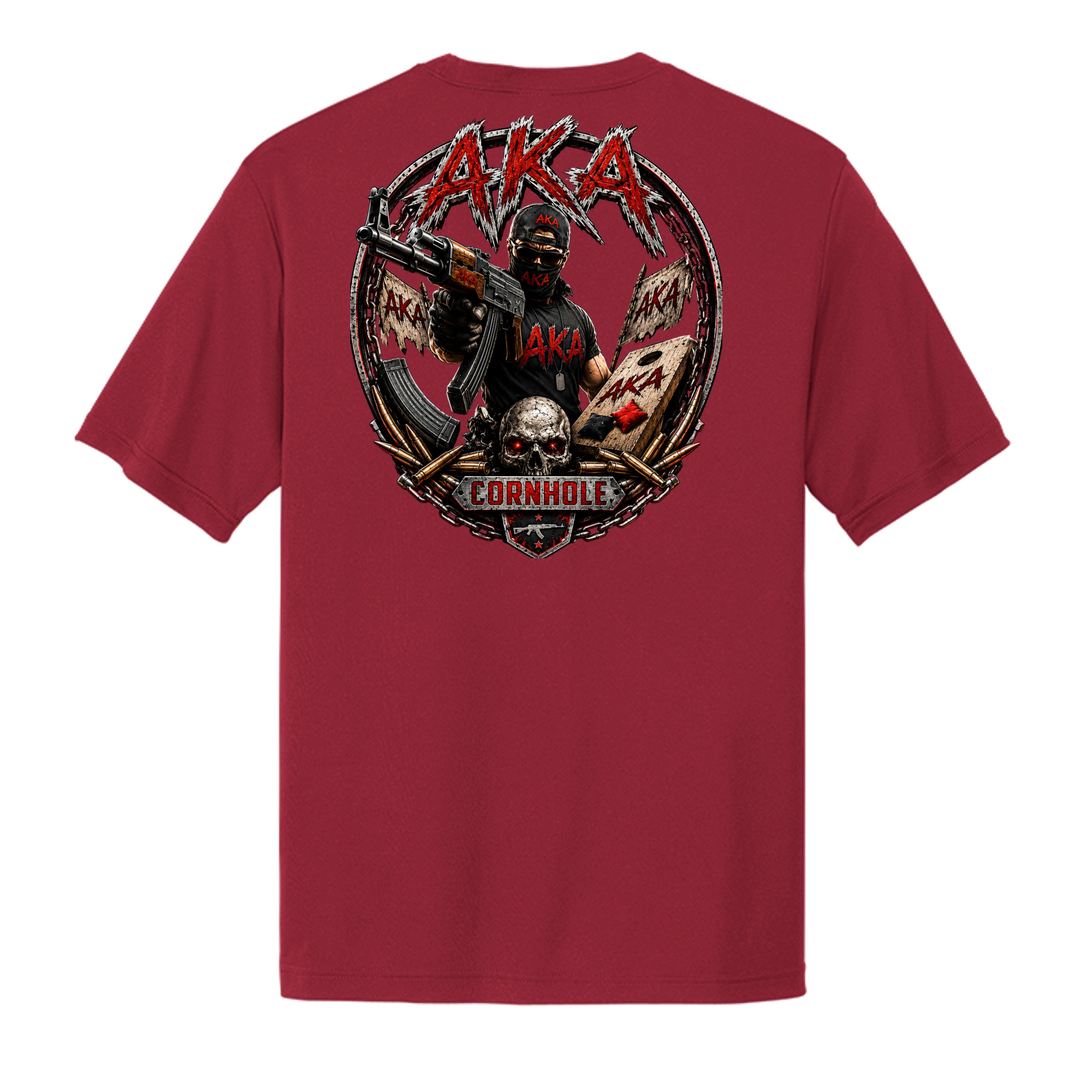 Deep Red - ST350 - BACK